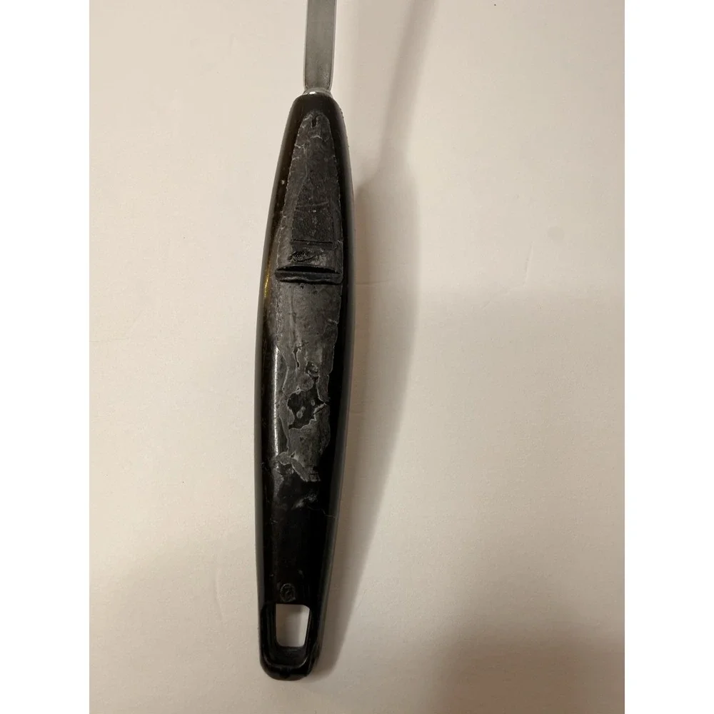 Vintage Foley‎ Slotted Spatula Turner Chrome Plated Cook Food Retro Kitchen USA